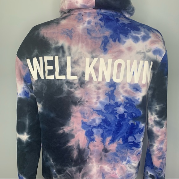 Well Known The Houston Multicolor Tie Dye Hoodie Sweatshirt - Picture 15 of 15